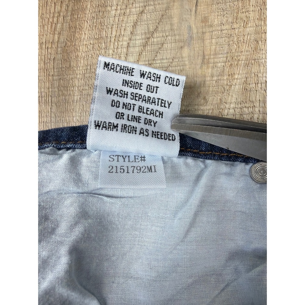 Vintage 2000's LEI Flare Jeans Womens‎ 7 Blue Denim Low Rise Bell Bottom Y2K - Picture 6 of 7
